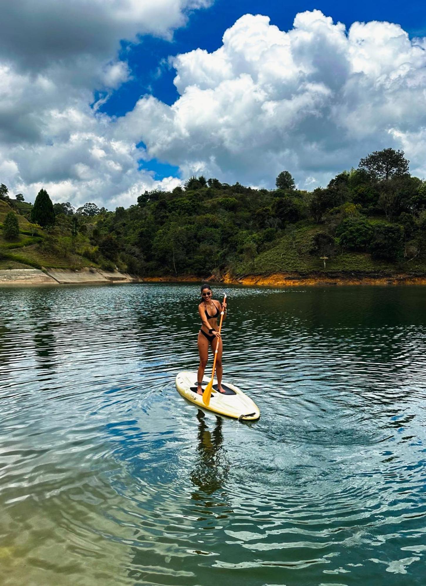 The Boato Hotel กัวตาเป ภายนอก รูปภาพ Stand Up Paddle Boarding at the dam